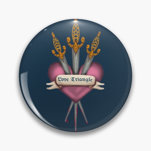 Item preview, Love Triangle designed and sold by 3rdPlaceLibrary.