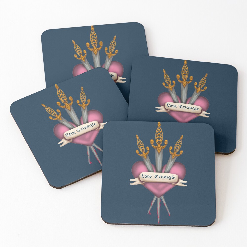 Item preview, Coasters (Set of 4) designed and sold by 3rdPlaceLibrary.