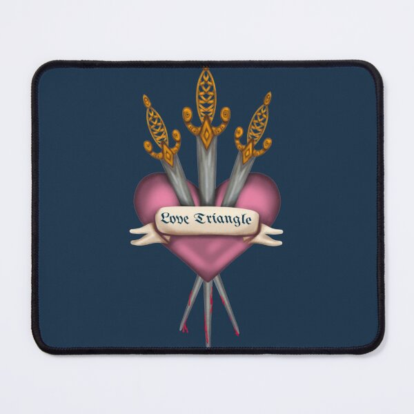 Item preview, Love Triangle designed and sold by 3rdPlaceLibrary.