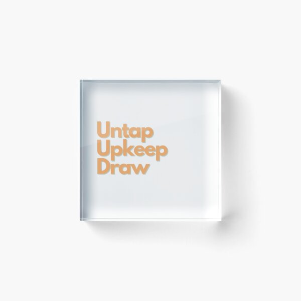 Item preview, Essential - Untap, Upkeep, Draw. designed and sold by PODTycoon.