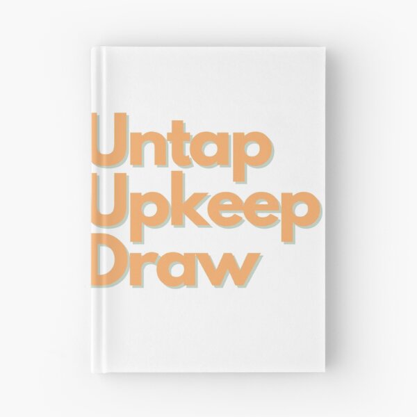 Item preview, Essential - Untap, Upkeep, Draw. designed and sold by PODTycoon.
