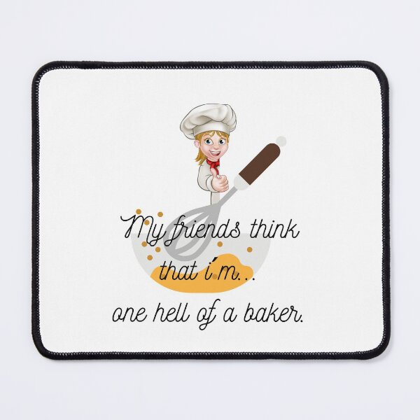 Item preview, Baker Life With Mixing Bowl designed and sold by PortfoliobyJana.