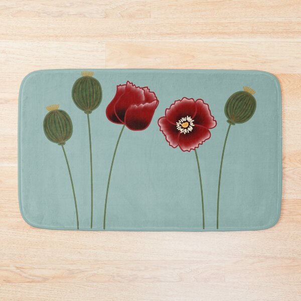 Item preview, Simple Poppies designed and sold by NJMoxon.
