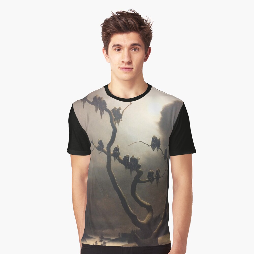 Item preview, Graphic T-Shirt designed and sold by ForgottenGarden.