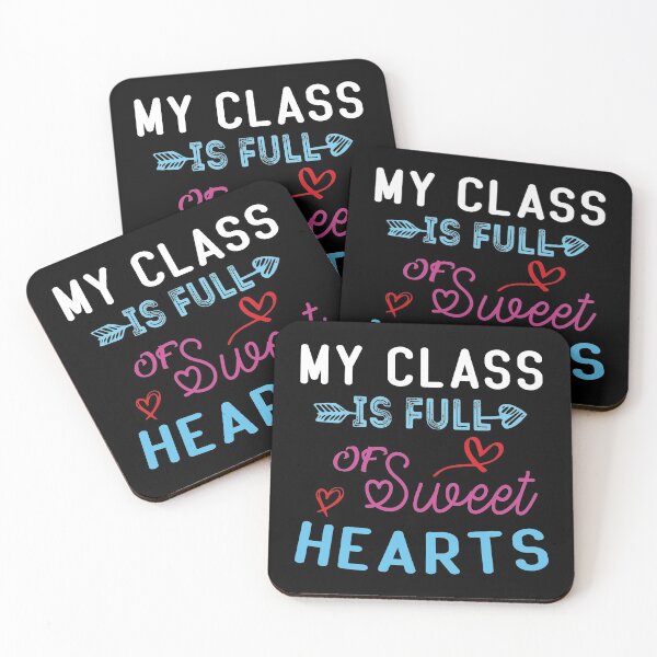 Item preview, My Class Is Full Of Sweet Hearts designed and sold by KHABIRITI.