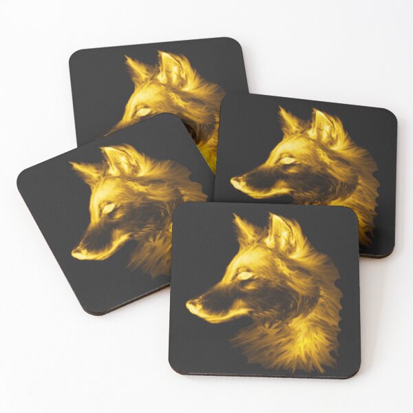 Item preview, The wolf on fire designed and sold by Karine Dupras.