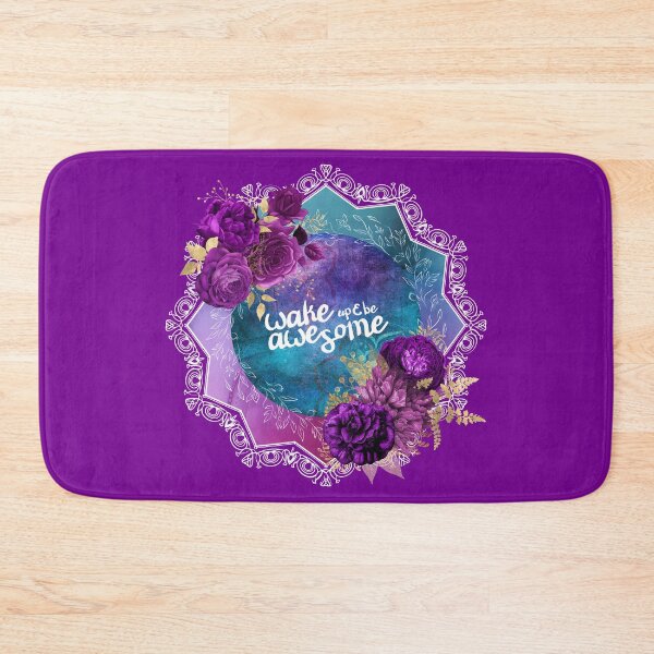 Item preview, Wake Up and Be Awesome Mandala Art designed and sold by ThatMandalaShop.