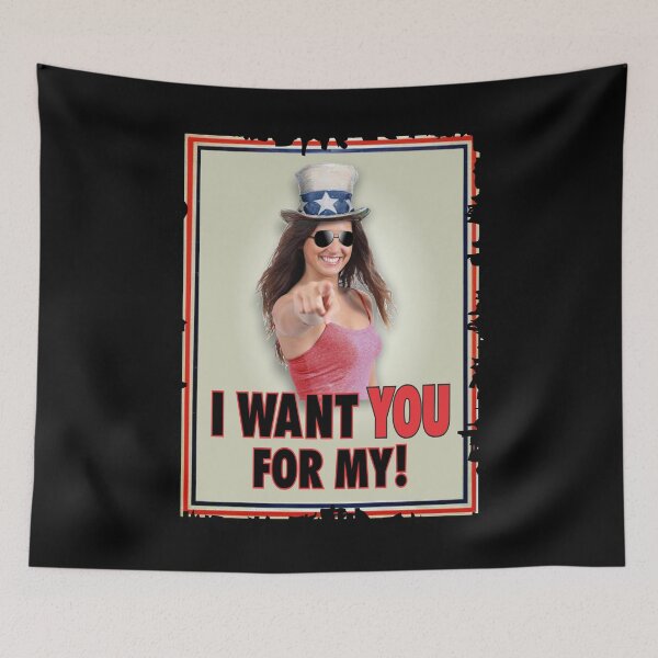 Item preview, I WANT YOU FOR MY! designed and sold by BigDaddyStore.