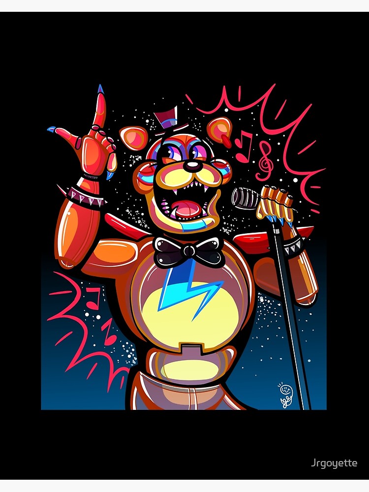 Angry Glamrock Bonnie | Art Board Print