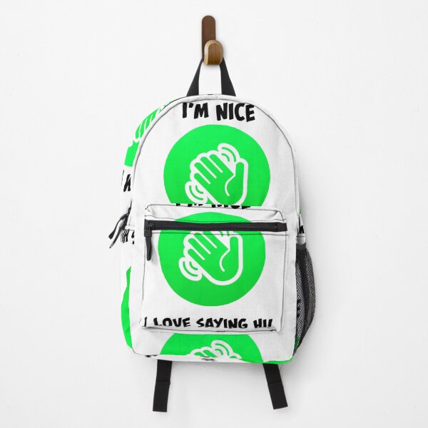 Item preview, I'M NICE I LOVE SAYING HI! designed and sold by BRIAN PIERRE-ALEXANDER.