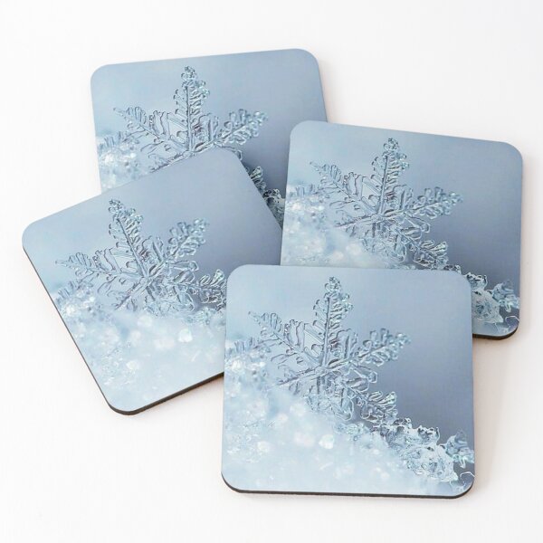 Item preview, a lone snowflake in the snow designed and sold by Shopster381.
