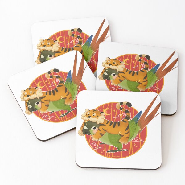 Item preview, Year of the tiger (conure version) designed and sold by beeper-art.
