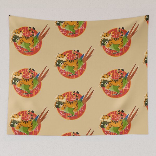 Item preview, Year of the tiger (conure version) designed and sold by beeper-art.