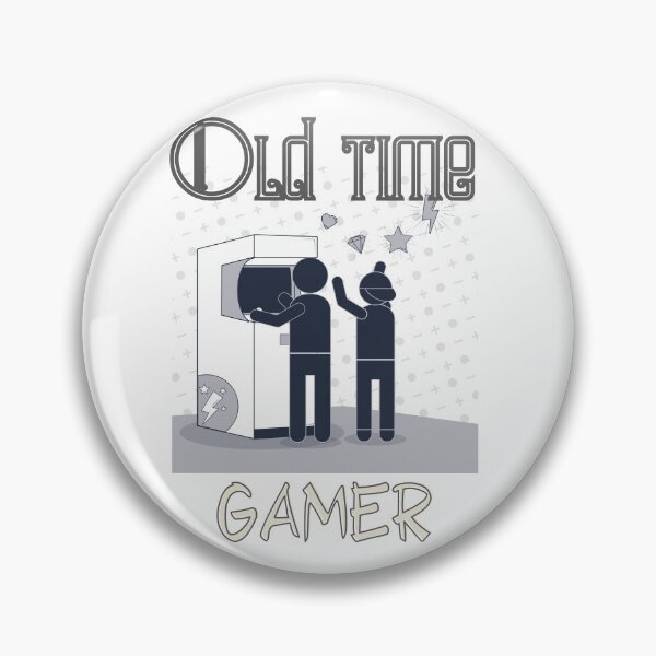 Artikelvorschau, Old Time Gamer - Arcade-Maschine - Retro Gamer entworfen und verkauft von Macspayne.