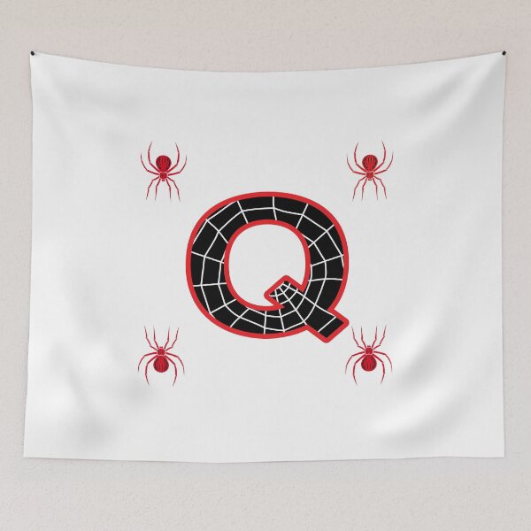 Item preview, Lettre Q black designed and sold by ASboom.