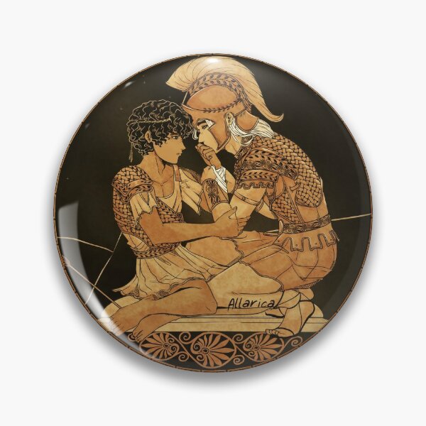 Item preview, Achilles Bandaging Patroclus designed and sold by allarica.