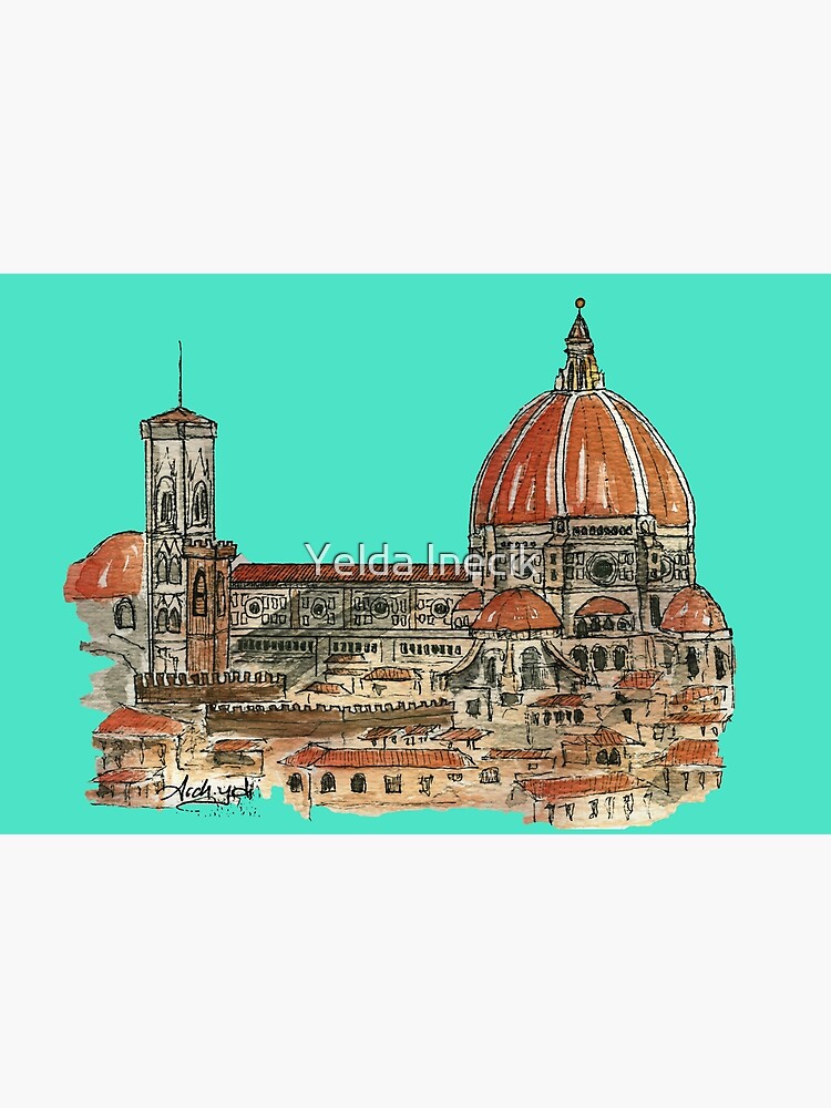 Santa Maria Del Fiore Florence Poster For Sale By No Try Redbubble 5948