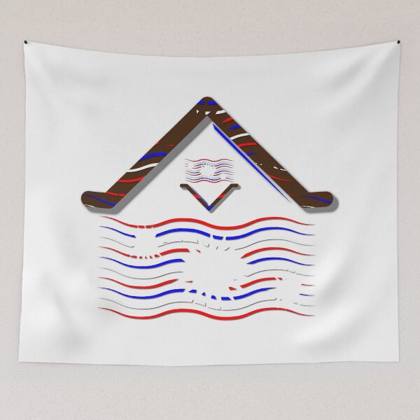 Item preview, House in Flag designed and sold by Bndmobetisoft.