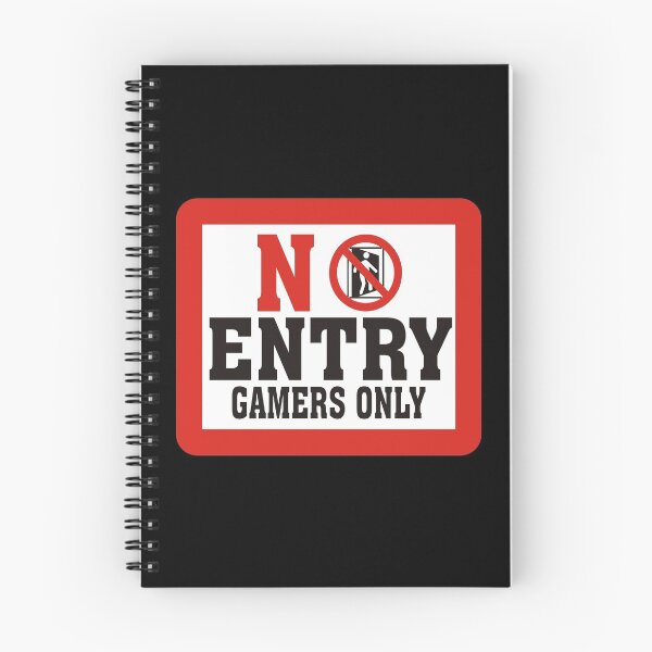 Item preview, No Entry Gamers Only designed and sold by ddawgdesigns.