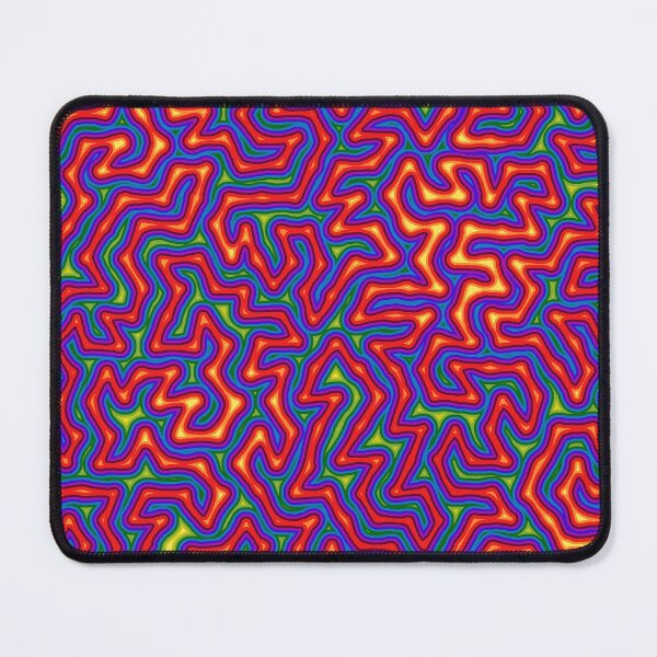 Item preview, vibrant rainbow turing pattern designed and sold by Michelle Clay.