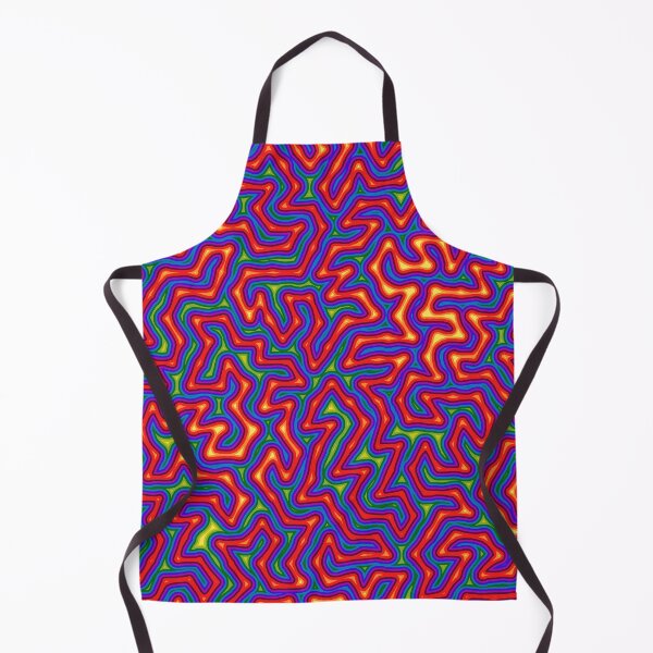 Item preview, vibrant rainbow turing pattern designed and sold by Michelle Clay.
