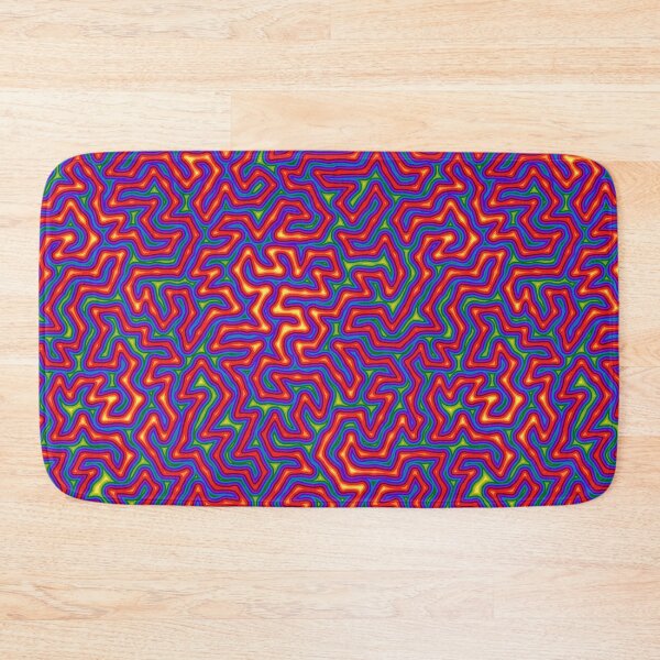 Item preview, vibrant rainbow turing pattern designed and sold by Michelle Clay.