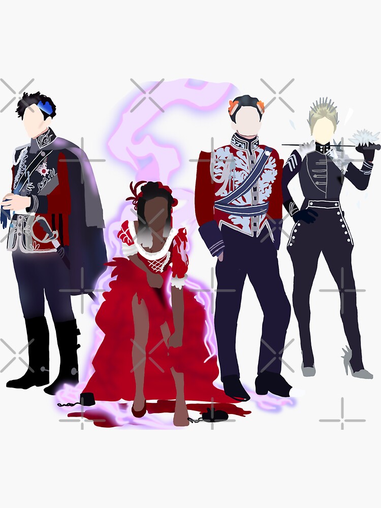 "Red Queen sticker" Sticker for Sale by CosasHermosas Redbubble