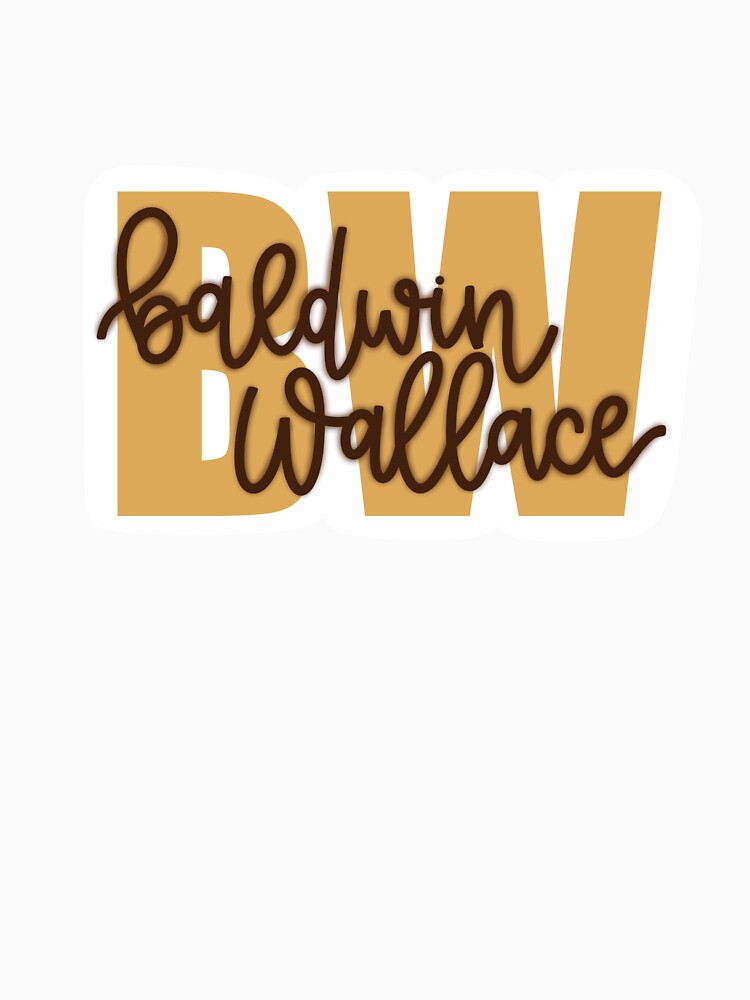 Baldwin Wallace University Logo T Shirt For Sale By Rrachellyons