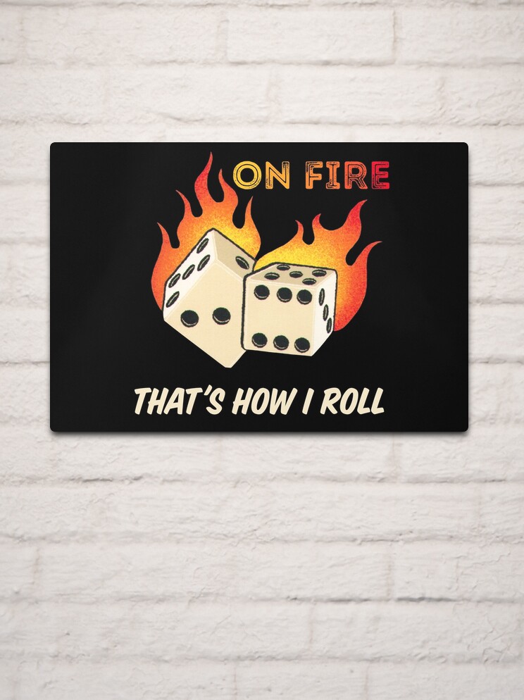 Flaming Dice Tattoo Stickers for Sale | Redbubble