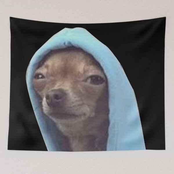 Item preview, Tired cute dog meme designed and sold by los-memes.