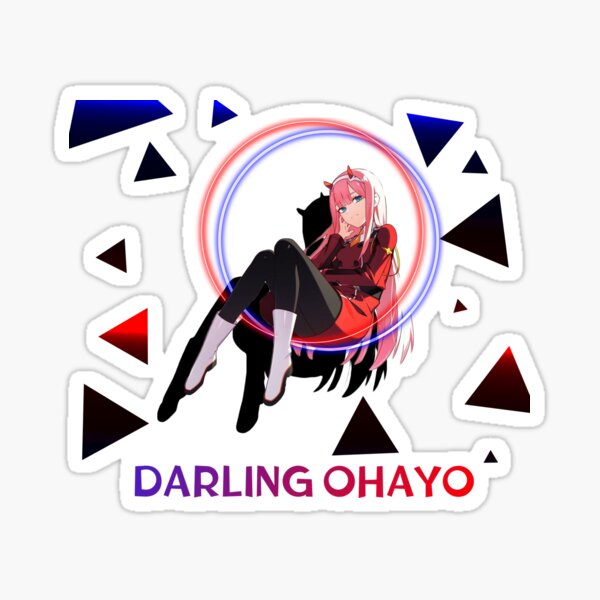 002 darling Sticker for Sale by designs-hustler