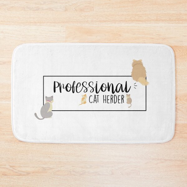 Item preview, Professional Cat Herder Quotes - Funny designed and sold by EightyCorners.