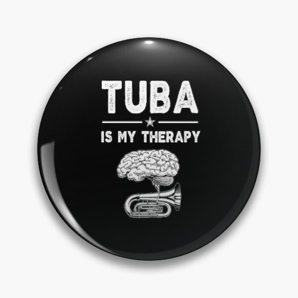 Item preview, Tuba player  Birthday Gifts for Men and Women Tuba is my Therapy Funny Musician  Band Gift  Funny Rude Offensive saying, designed and sold by joygift369.