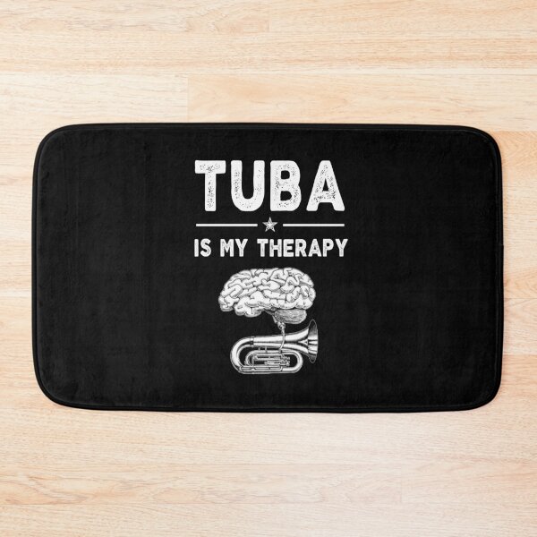 Item preview, Tuba player  Birthday Gifts for Men and Women Tuba is my Therapy Funny Musician  Band Gift  Funny Rude Offensive saying, designed and sold by joygift369.