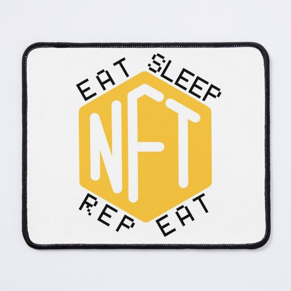 Item preview, Eat Sleep NFT Repeat designed and sold by EyanShop.