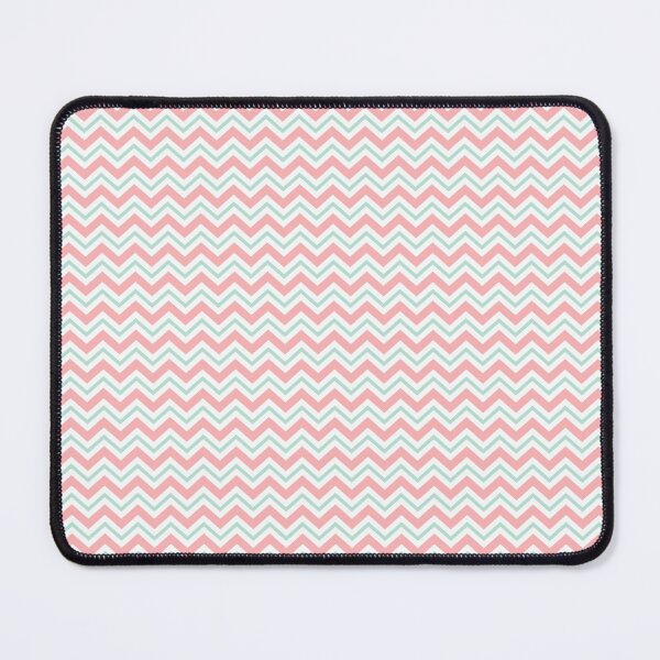Item preview, Mint Pink Zig Zag designed and sold by storyboxdesigns.