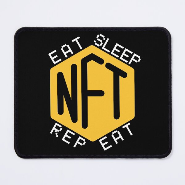 Item preview, Eat Sleep NFT Repeat designed and sold by EyanShop.