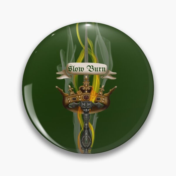 Item preview, Slow Burn Romance designed and sold by 3rdPlaceLibrary.