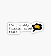 Taco Sticker