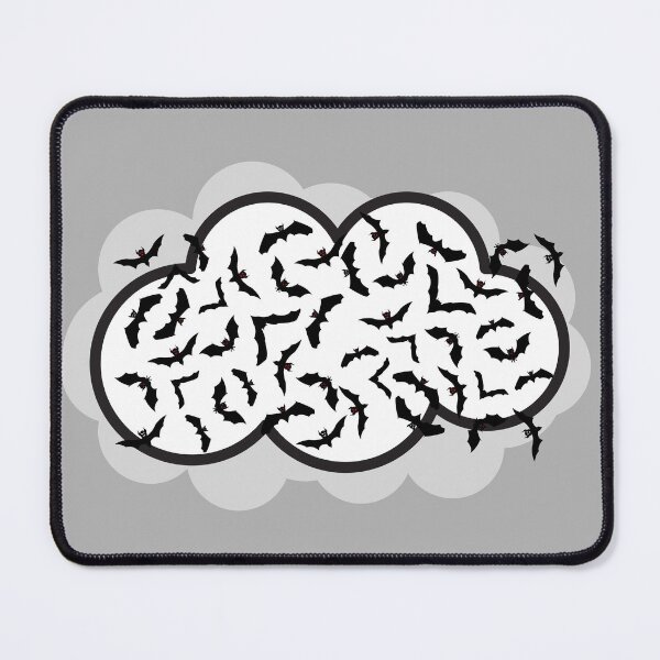 Artikelvorschau, Wolke von Fledermäusen entworfen und verkauft von PrintCutScore.