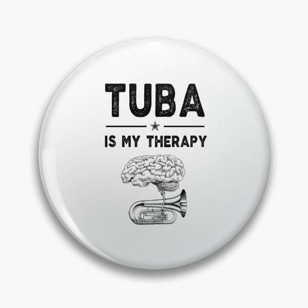 Item preview, Tuba player  Birthday Gifts for Men and Women Tuba is my Therapy Funny Musician  Band Gift  Funny Rude Offensive saying, designed and sold by joygift369.
