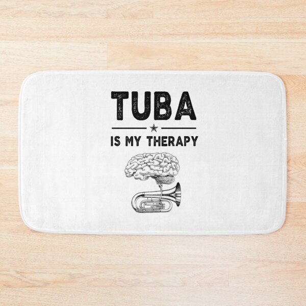 Item preview, Tuba player  Birthday Gifts for Men and Women Tuba is my Therapy Funny Musician  Band Gift  Funny Rude Offensive saying, designed and sold by joygift369.