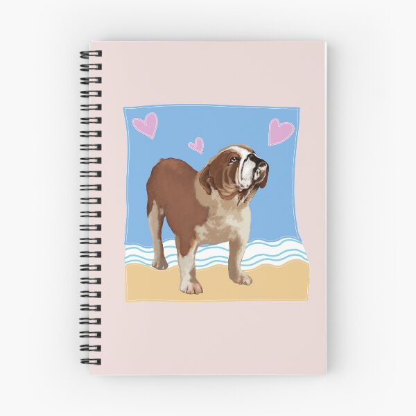 Item preview, Bulldog on the beach designed and sold by Lyngianni.