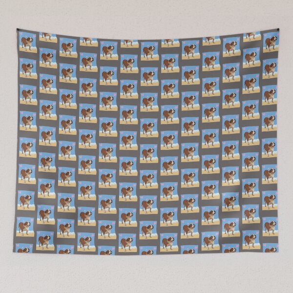 Item preview, Bulldog on the beach designed and sold by Lyngianni.