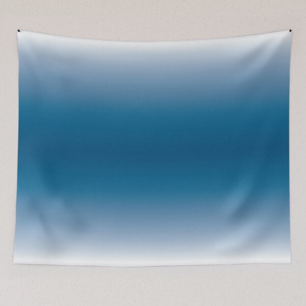 Item preview, White to Prussian Blue to White designed and sold by PSCSCo.