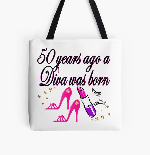 47th Party Cotton Tote Bag Birthday Presents Gifts Year 1972 Shopper Shopping