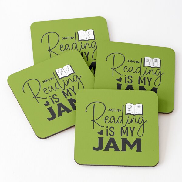 Item preview, Reading is my jam designed and sold by omaeth303.