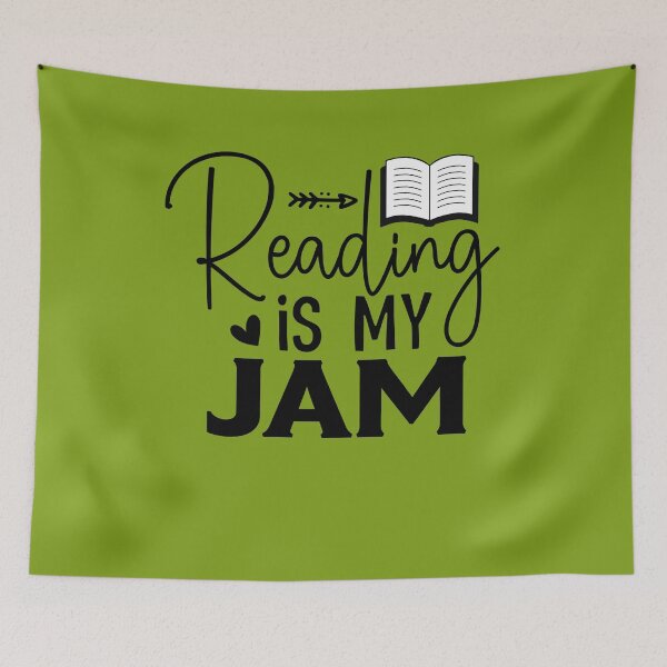 Item preview, Reading is my jam designed and sold by omaeth303.