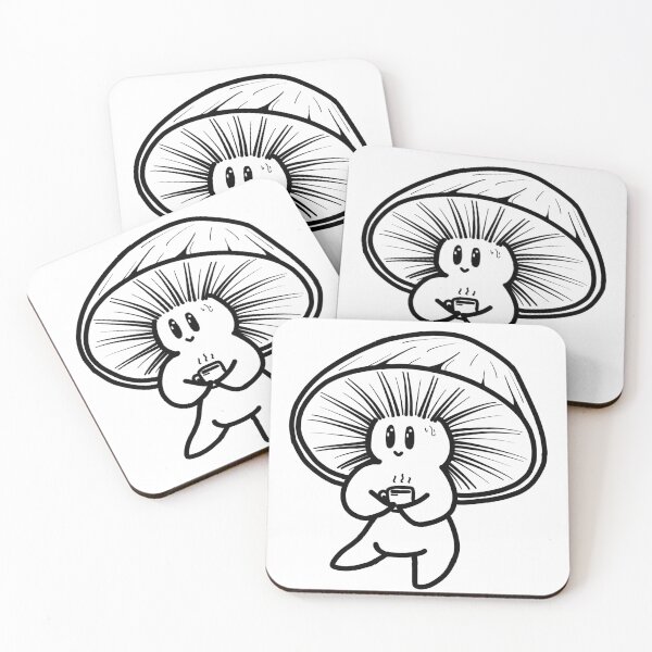 Item preview, Caffeinated Mushroom Man designed and sold by SoulSketch.