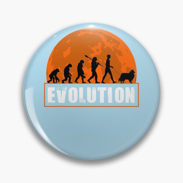 Item preview, Collie Dog Human Evolution Gift for Men Women T-Shirt designed and sold by HaroldChamblin.
